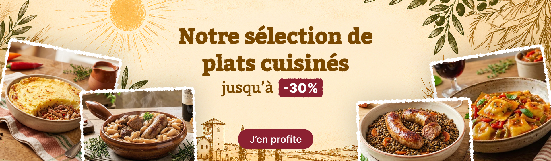 Spécialités du Gers, Foie Gras, Cassoulet, Cuisine du Terroir